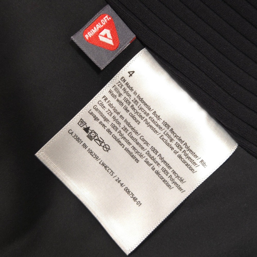 Lululemon Sleek City Jacket Womens 4 Black Cropped Windproof Water Repellent - Picture 13 of 13